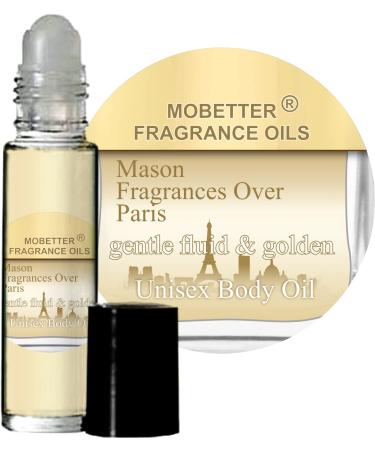 MOBETTER FRAGRANCE OILS Mason Fragrance Over Paris Gentle Fluid & Golden Cologne Perfume Body Oil - Buy Online on GoSupps.com