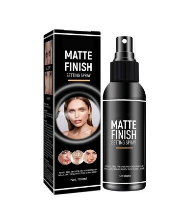 Makeup Setting Spray - Matte Finishing Spray Long Lasting Face Mist Oil Control Lightweight Hydrate Make Up Spray 100ml