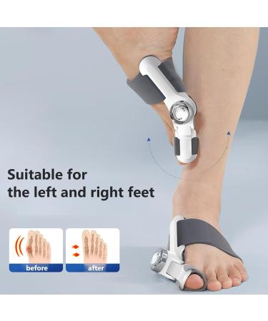 Adjustable Bale Toe Spreader for Hallux Valgus Correction | 1 Piece Smoothing Corrector for Large Toes | Left/Right Foot Support - Buy Online on GoSupps.com