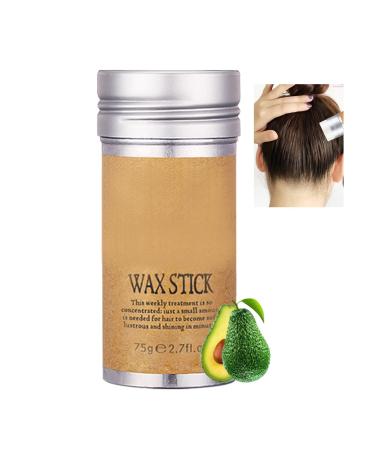 Wax Stick,Hair Styling Pomade,Smooth Hair Wax Stick Non-Greasy Styling Pomade Stick,Hair Wigs Edge Control Smooth Stick,For Unruly Hair Edge Frizz