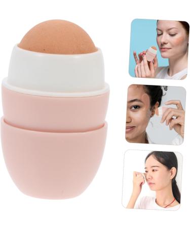 FRCOLOR Volcanic Stone Oil-Absorbing Ball Cleaning Tools Volcanic Face Roller Oil-Absorbing Tool Oil Surface Pink 5x3cm - Buy Online on GoSupps.com