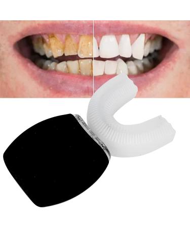 Electric Toothbrush Adults Portable Ultrasonic U-Shaped Toothbrushes for Teeth Whitening 360 Whole Mouth Cleansing Hands free Gums Care Sonic Toothbrushes Rechargeable IPX7 Waterproof - Buy Online on GoSupps.com