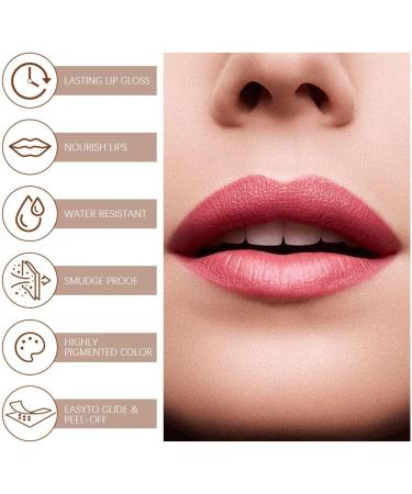  LOPHE LOPHE Peel Off Lip Stain Lip Tattoo with Matte Finish Long-Lasting Waterproof Long-Lasting 5 ml Wine Red - Buy Online on GoSupps.com