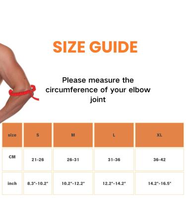 Buy Copper Elbow Compression Sleeve for Tendonitis & Tennis Elbow - Support for Men & Women Relief for Golf Elbow & Weightlifting - Buy Online on GoSupps.com
