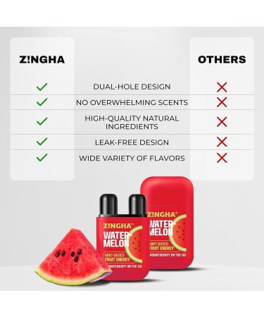 Z!NGHA Natural Aromatherapy Dual Nasal Inhaler Stick Uplifting Essential Oil Blend for Refreshing Scents & Daily Clarity | Portable, Travel-Friendly Nasal Stick for Aromatic Enjoyment - Buy Online on GoSupps.com