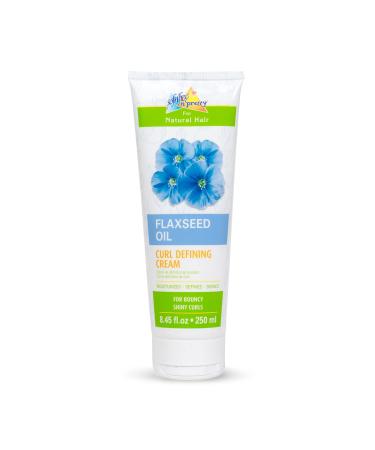 Sofn Free n Pretty for Natural Hairs - Flaxseed Oil Curl Defining - Safe for Kids Curling Cream for Curly Hair - Moisturizes Softens Curls Adds Shine - 8.45 Fl Oz (Pack of 1)