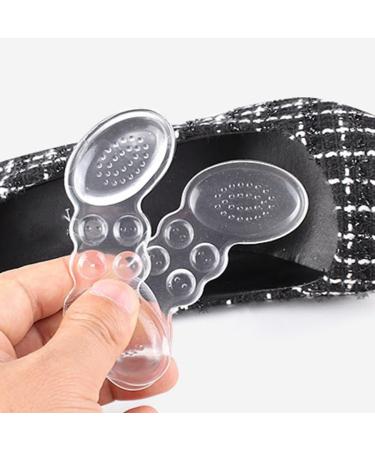 Buy Flexible Adhesive Heel Cushion Pads - Reusable Soft Grip & Scratch-Proof - 2 Pairs for Ultimate Foot Care - Buy Online on GoSupps.com
