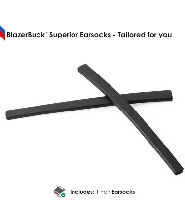 BlazerBuck Replacement Ear Socks for Oakley Tincup OX3184 & 0.5 OX5099 - Black Ear Socks for Optimal Comfort & Fit - Buy Online on GoSupps.com