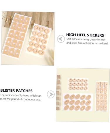 HAPINARY 3 Pieces Protection Pad Toe Corn Patches Patches Functional Feet Stickers Foot Sole Stickers Feet Corn Remover Pads Toe Corn Pads Foot Pastes High Heel Stickers Feet Pads - Buy Online on GoSupps.com