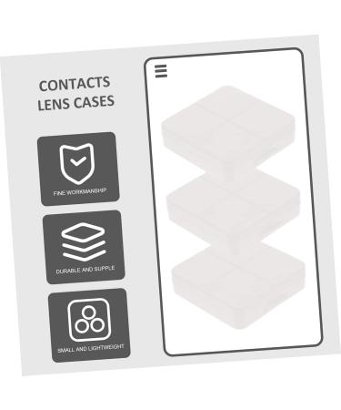 Buy Healvian 6 Sets Lens Tweezers & Travel Contact Lens Container - Halloween Eye Care Organizer - Small Glasses Set - Buy Online on GoSupps.com
