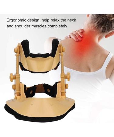 SSDDLZEQ Cervical Neck Traction Device | Effective Neck & Shoulder Pain Relief Collar - Buy Online on GoSupps.com