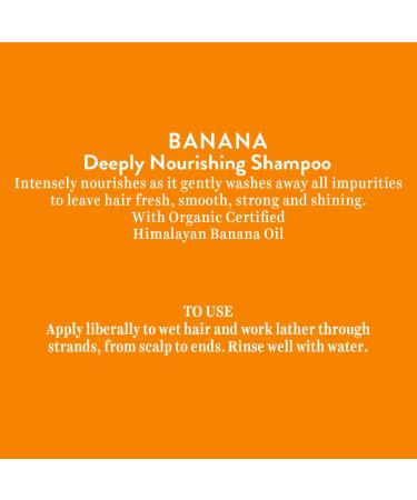 Biotique Banana Deeply Nourishing Hair Shampoo - 300ml for Normal to Dry Hair | Best Natural Hair Care - Buy Online on GoSupps.com
