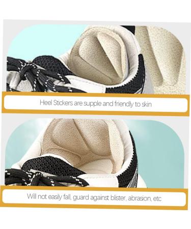 Healvian Sneaker Heel Stickers - 6 Pairs Self-Adhesive Comfortable Heel Cushions & Protectors | Foot Care Insoles for High Heels & Sneakers - Buy Online on GoSupps.com