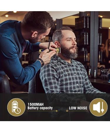 6-in-1 Hair Clippers & Trimmer Kit for Men - Professional Grooming Mustache & Nose Hair Shaving - International Shipping Available - Buy Online on GoSupps.com