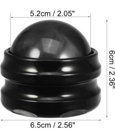 VOCOSTE Massage Rollerball - Stress Relief Resin in Black | Shop Internationally for Ultimate Relaxation - Buy Online on GoSupps.com