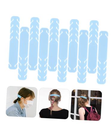 FOMIYES 20 STK mask holder for glasses wearers Mask hook hook hooks for earremes headband Elastic mask strap buckle mask accessories adjustable extension belt protection ear line