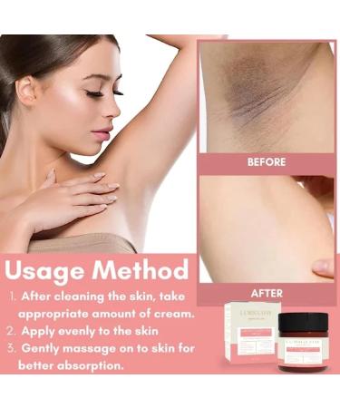 EXQST Lumiglow Freckle Cream Eel Bleaching Cream Intense Lightening Cream for Knees and Elbows Bleaching Cream for Underarms and Neck - Buy Online on GoSupps.com