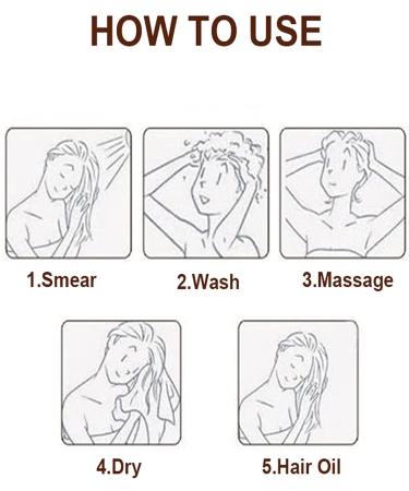 Argan Oil Hair Treatment Mask - Repair Frizzy Hair Smoothing Conditioner for Dyed & Permed Hair - Buy Online on GoSupps.com