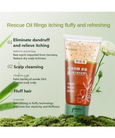 200ml Polypeptide Anti-Dandruff Shampoo | Nourishing & Cleansing for Itchy Scalps | Long-Lasting Fragrance - Buy Online on GoSupps.com