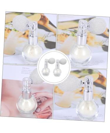 DOITOOL 6 pcs Refillable Spraying Tools Luster Sequins for Highlighter Highlight White Whitex3pcs 7.5x6cmx3pcs - Buy Online on GoSupps.com
