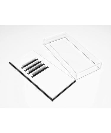 Acrylic Lash Tile Storage Box - Washable Reusable & Perfect for Classic Volume & Mega Volume Lashes - International Shipping Available - Buy Online on GoSupps.com