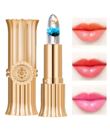 Color-Changing Lip Balm | Nourishing Temperature-Activated Jelly Lipstick with 24K Gold Foil | Perfect for Appointments & Parties - Buy Online on GoSupps.com