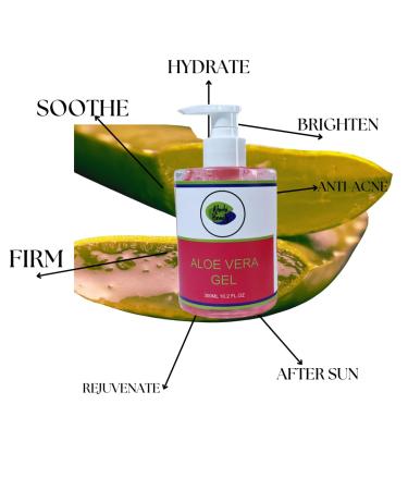 Khichi Beauty Aloe Vera Gel (Pink) 10.2oz (300ml). - Buy Online on GoSupps.com