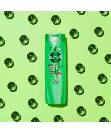 Sunsilk Long And Healthy Growth Shampoo 360ml | Boost Hair Growth | International Shipping - Buy Online on GoSupps.com