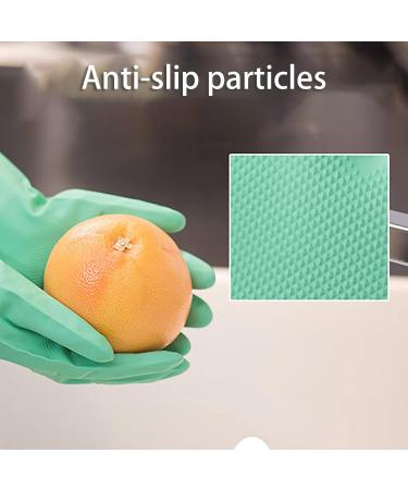 KKRAUS 3 Pairs Cleaning Gloves Reusable Rubber Dishwashing Gloves Non-Slip Kitchen Gloves Waterproof Household Gloves (Color : Orange Size : Medium) Medium Orange - Buy Online on GoSupps.com