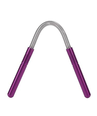 Spring Bend Epilator | Stainless Steel Face & Hair Remover Tool - Purple | Precision Beauty & Makeup Cleaning - Buy Online on GoSupps.com