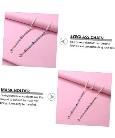 Shop Minkissy 4-Piece Mask Anti-Drop Chain & Glasses Holder for Men | Stylish Mask Band - Buy Online on GoSupps.com