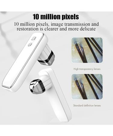 Skin Hair Analyzer HD Intelligent Scalp Analyzer with 50x/200x Lens 10 Million Pixels/ 4 Spectral Detection/APP Analysis for Use in Beauty Salons Homes Hair Salons - Buy Online on GoSupps.com