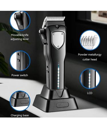 Advanced Hair Clippers - Adjustable Tool Head Intelligent Display & Low Noise | International Shipping - Buy Online on GoSupps.com