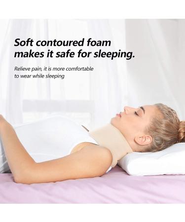 Neck Support Pillow for Snoring Relief & Cervical Spine Pressure - Size L Skin Color | International Shipping - Buy Online on GoSupps.com