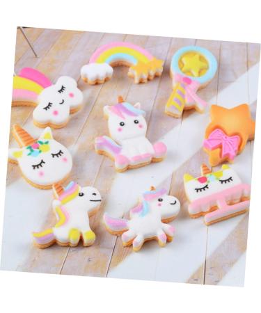 NUOBESTY Hair Ties 50pcs Rope Kids Hair Handmade Shape Cartoon Number Diy Brooch Accessories Phone Case As Shown 2.1*1.7cm - Buy Online on GoSupps.com