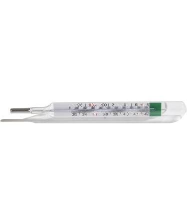 Geratherm Mercury Free Oral Glass Thermometer - Pack of 2 | Non-Toxic, Accurate, and Environmentally Friendly - Buy Online on GoSupps.com