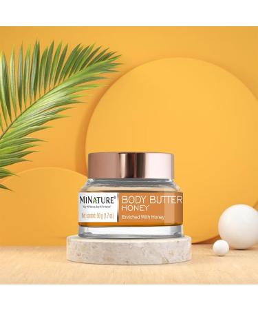 Miniature Body Butter | Vegan & Cruelty-Free | Enriched with Honey & Butters | Non-Greasy Moisturizer - 50g - Buy Online on GoSupps.com