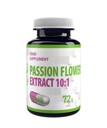 Hepatica Extrait de fleur de la passion (Passiflora Incarnata) 10:1 | 5 000 mg quivalent | 120 capsules v g taliennes | Soutien la relaxation et au sommeil hautement dos | Test en laboratoire |