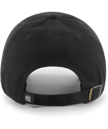 Buy New York Yankees Adjustable Cap - Clean Up MLB Hat One Size Black/White | Worldwide Shipping - Buy Online on GoSupps.com
