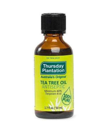 Thursday Plantation Australian Tea Tree Oil  Naturally Sourced Oil  Cleanses and Purifies  1.7 fl oz