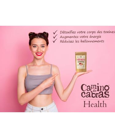 Detox Tea - Powerful Draining Water Retention - Anti Cellulite Infusion - Diuretic - Digestion - Green Tea Turmeric Ginger Peppermint Goji Berry Dandelion Pineapple - Herbal Tea 100g - Buy Online on GoSupps.com