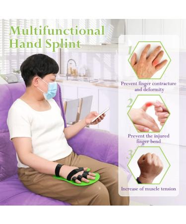 KAVIL Hand Brace Splint for Stroke Recovery Finger Straightener Extender with Support for Right or Left Hand - Buy Online on GoSupps.com