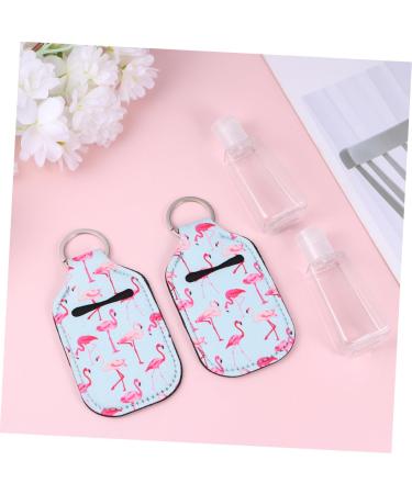 Buy Housoutil 9 Sets Refillable Travel Size Cosmetic Hand Soap Bottles | Keychain Suction Cup Design | 30ml Empty Clamshell Bottles with Transparent Lid - Buy Online on GoSupps.com