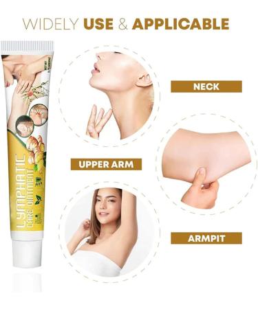 BAOK Lymph Ointment - Anti-Bunch Care with Ginger Swelling Reducer & Quick Lymph Drainage - Fine Texture Formula - Buy Online on GoSupps.com
