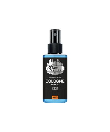 the shave factory After Shave Cologne Series (02 Atlantic 50ml (1.69 fl. oz)) 02 Atlantic 1.69 Fl Oz (Pack of 1)