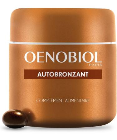 OENOBIOL - Food Supplements - Self Tanning - Face and Body - 1 Month Program - 1 Box of 30 Capsules - Buy Online on GoSupps.com