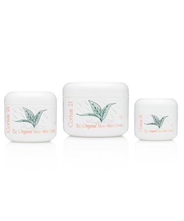 Corium 21 Aloe Vera Skin Cream - 4oz Jar | Hydrating Moisturizer for Smooth Skin - Buy Online on GoSupps.com