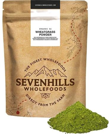 Sevenhills Wholefoods Organic Wheatgrass Powder EU - 2kg (Pack of 1) - Buy Online on GoSupps.com