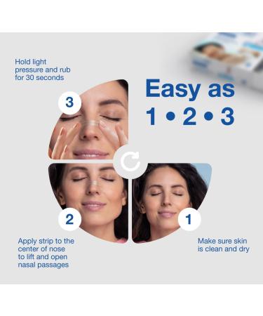 ClearSky Medium Nasal Strips - 105 pcs - Drug-Free, Opens Nasal Passages for Easier Breathing, Reduces Snoring - Buy Online on GoSupps.com