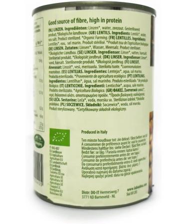 La Bio Idea Org Lentils 400g - Buy Online on GoSupps.com